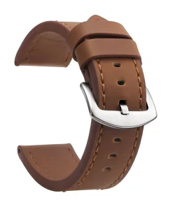 Uhrenarmband Leder braun 3